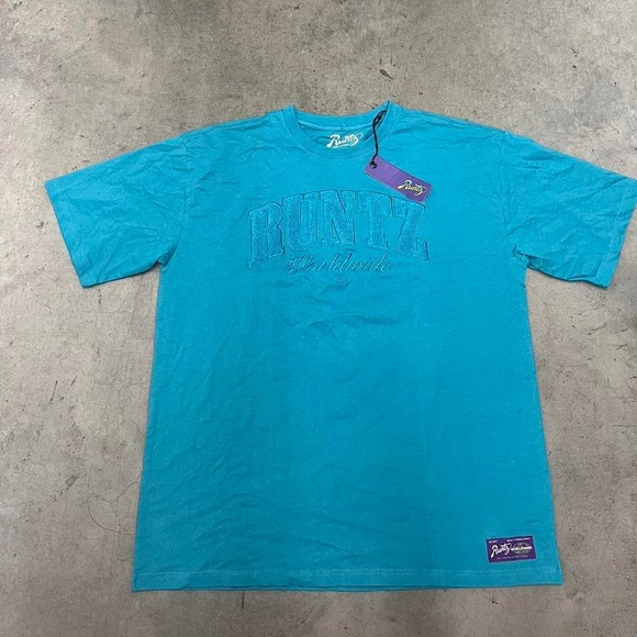 American Vintage Other - NWT‎ embroidered blue runtz tee shirt